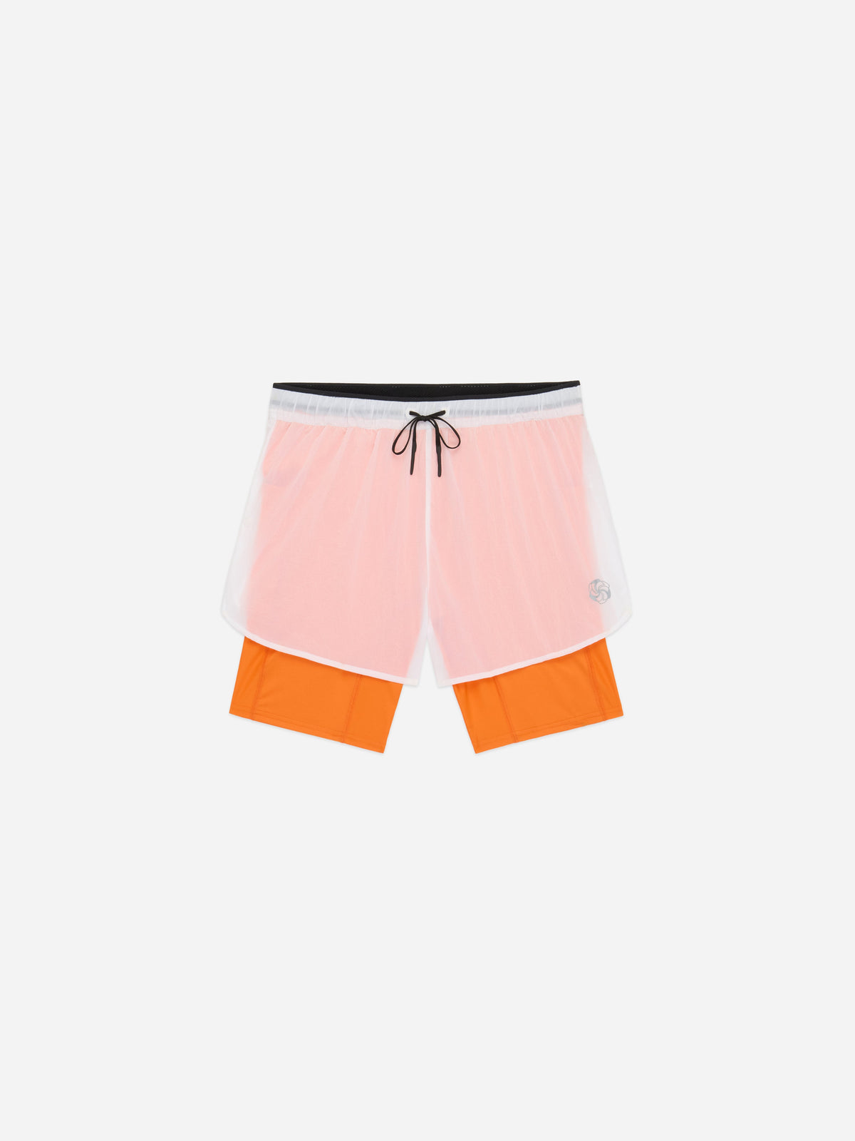 Pace Short White/Orange