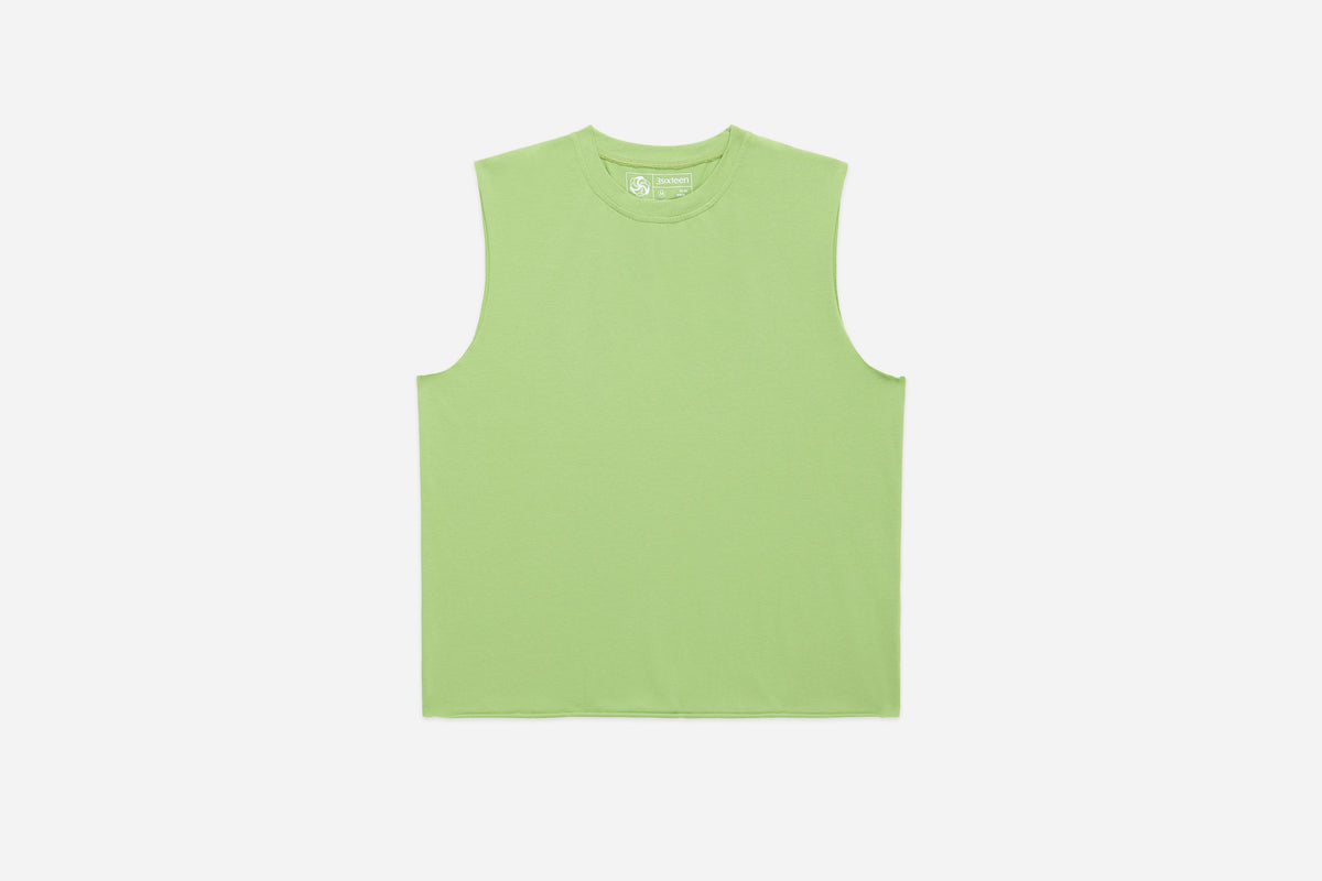 Training Cutoff Tee Lime