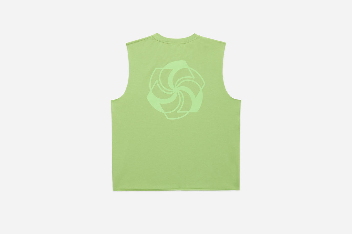 Training Cutoff Tee Lime