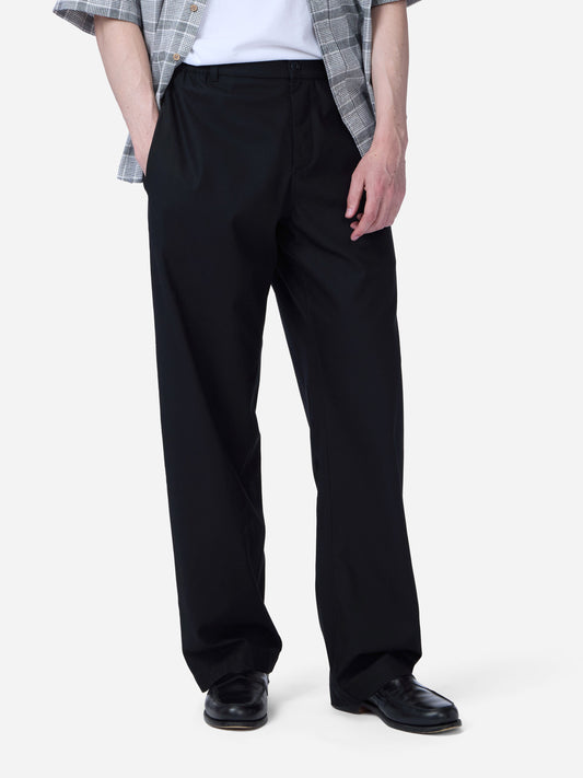 Harvest Pant Black Cotton Gabardine