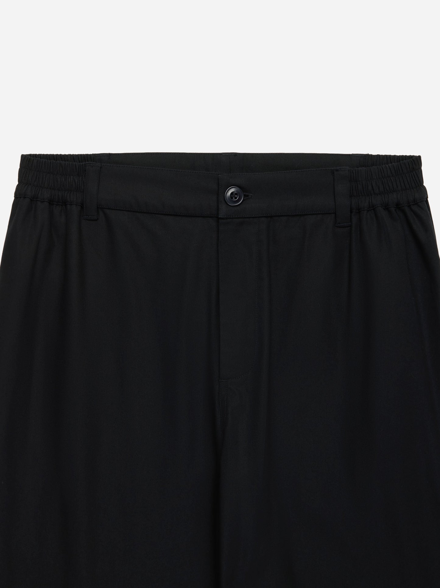 Harvest Pant Black Cotton Gabardine