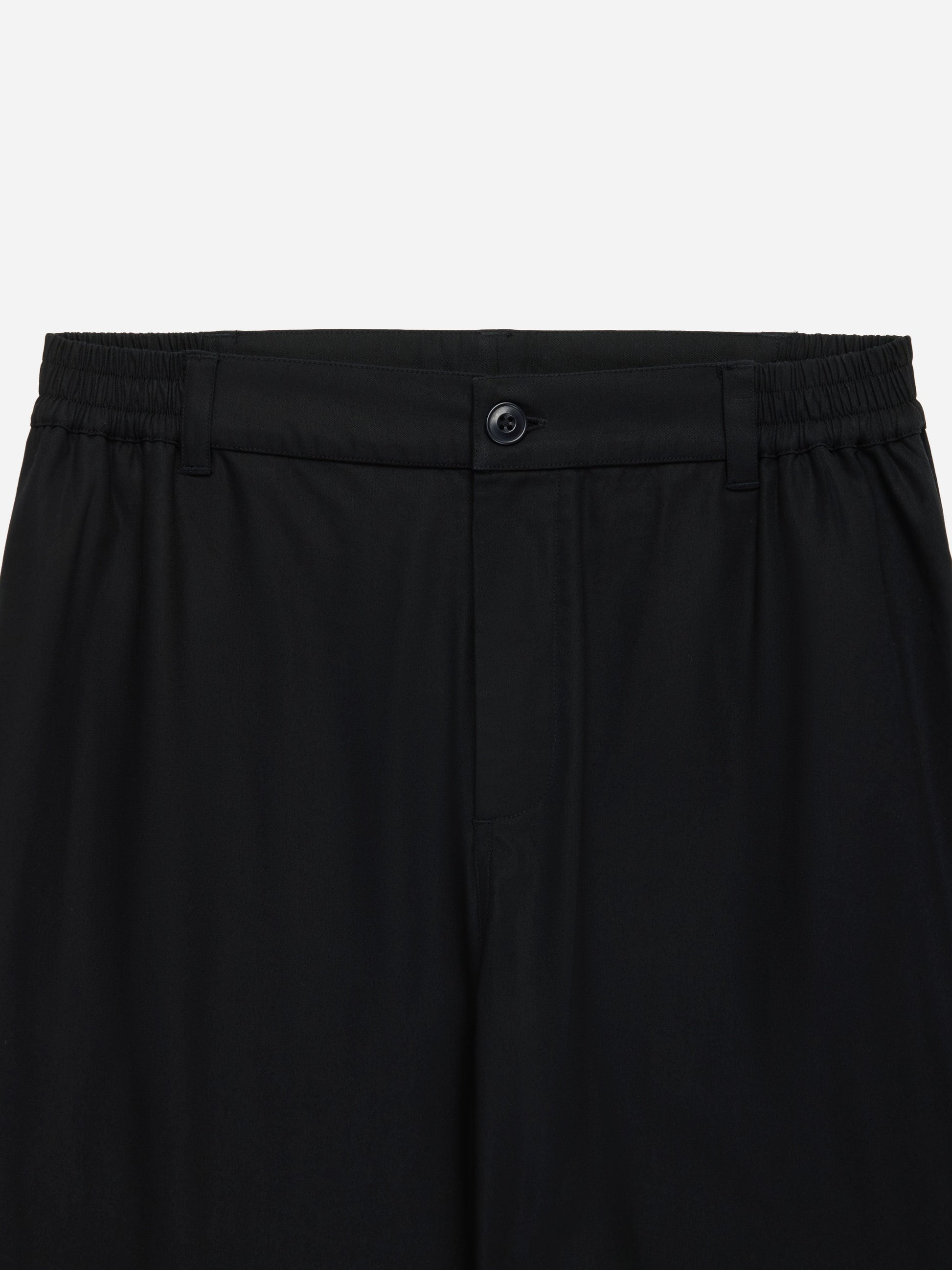 Harvest Pant Black Cotton Gabardine