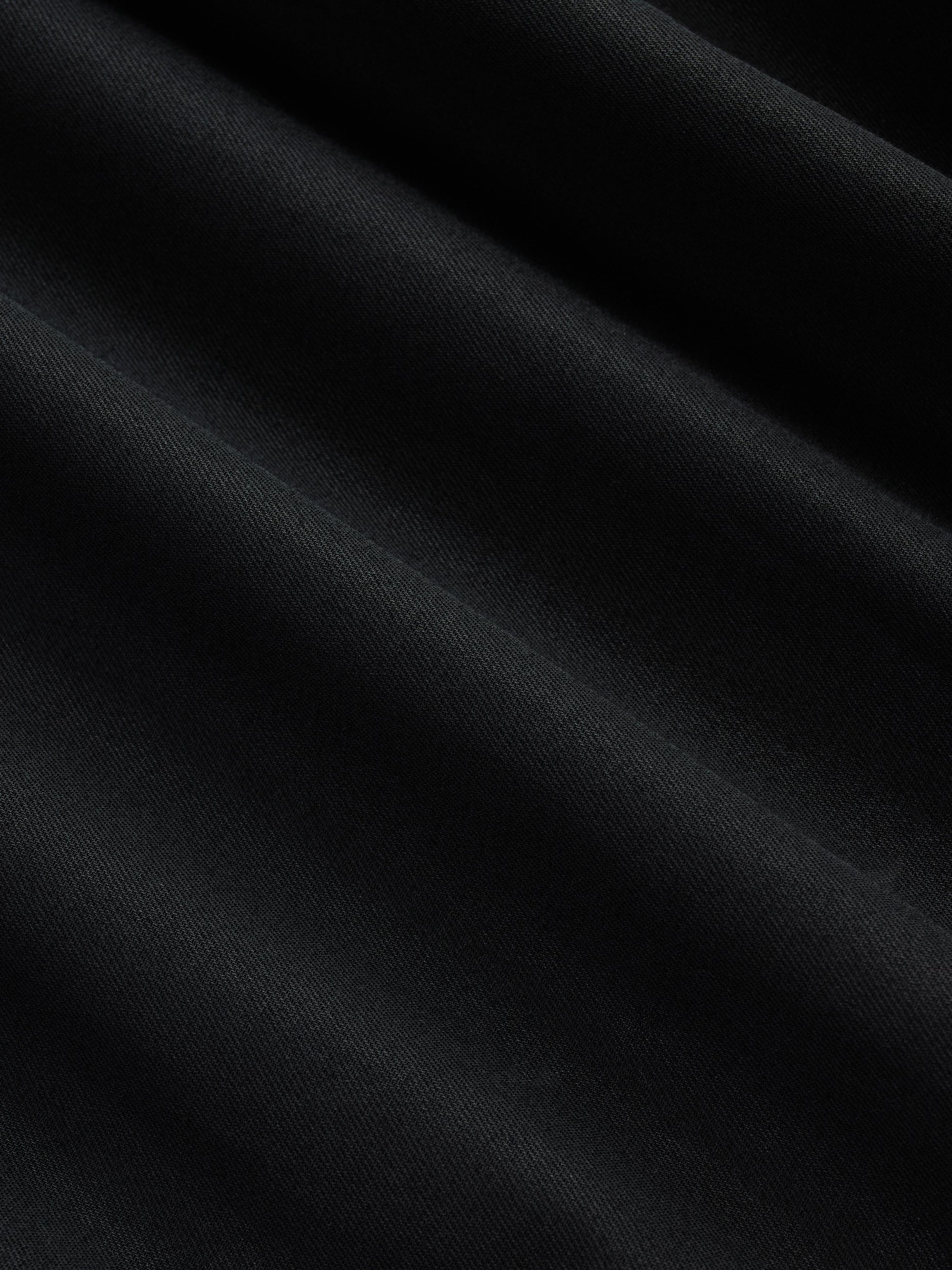 Harvest Pant Black Cotton Gabardine