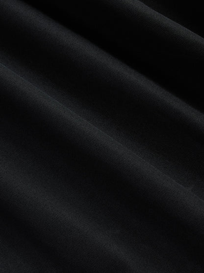 Harvest Pant Black Cotton Gabardine