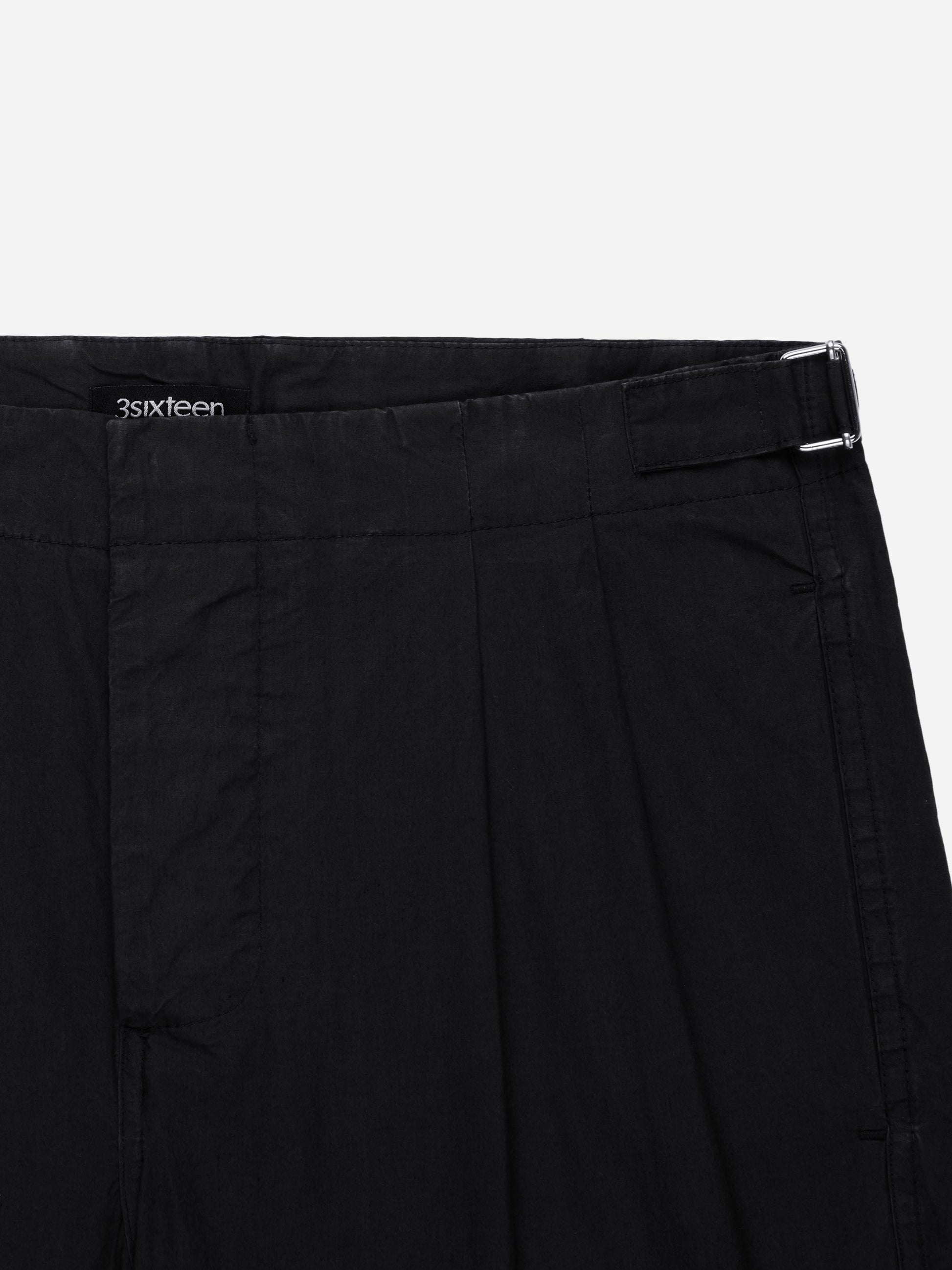 Safari Pant Black Poplin