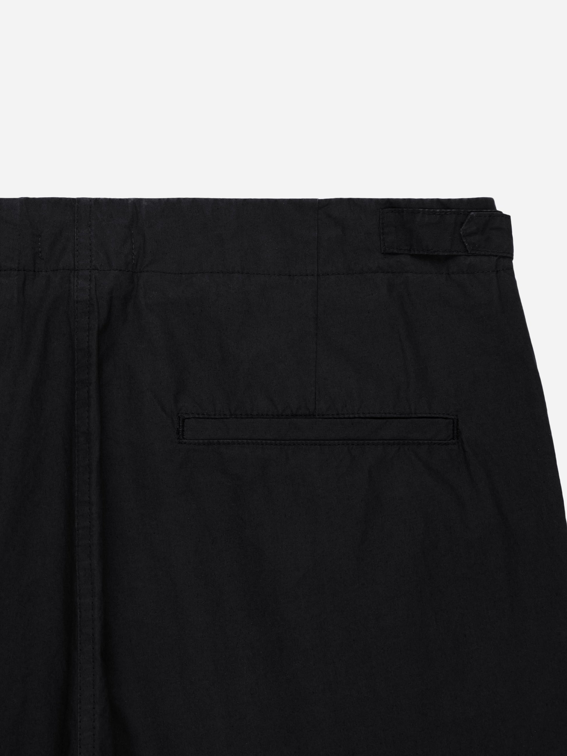 Safari Pant Black Poplin