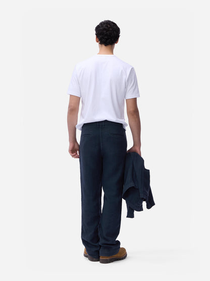 Work Pant Midnight Linen