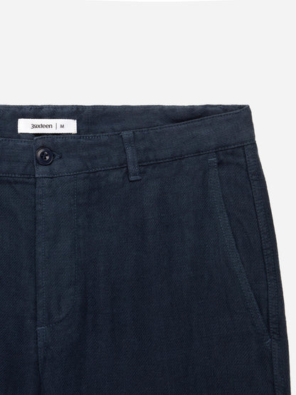 Work Pant Midnight Linen