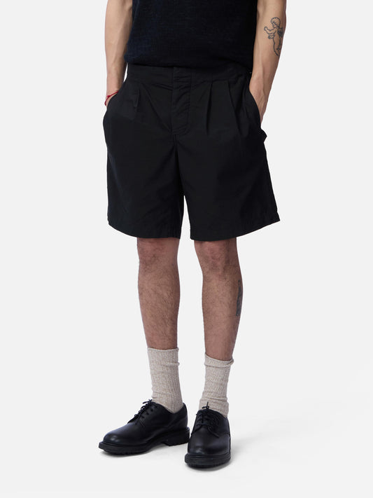 Safari Shorts Black Poplin