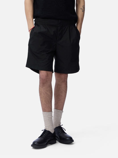 Safari Shorts Black Poplin