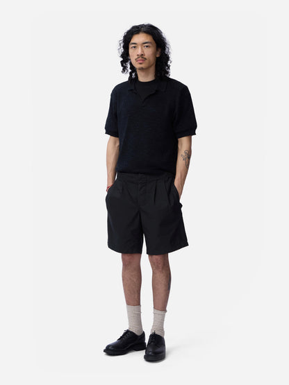 Safari Shorts Black Poplin