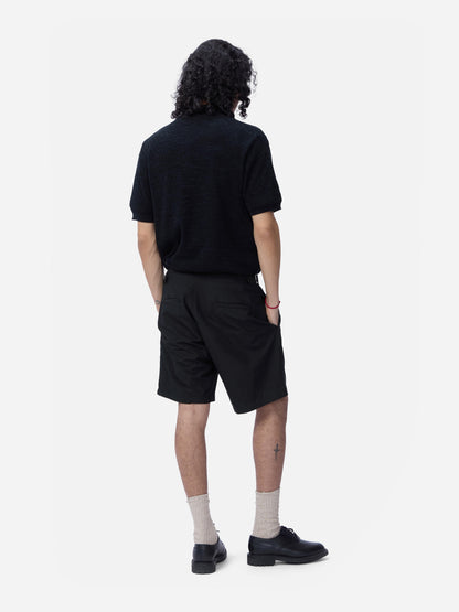 Safari Shorts Black Poplin