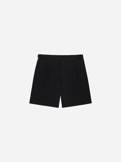 Safari Shorts Black Poplin