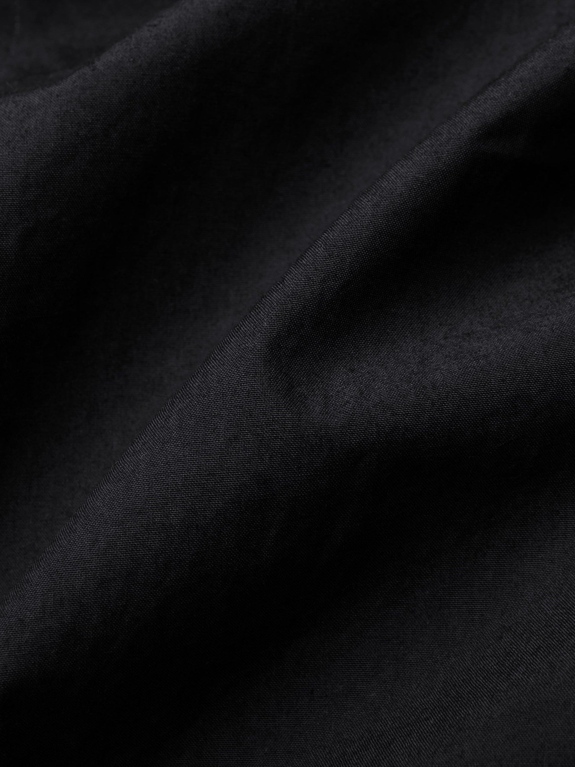 Safari Shorts Black Poplin