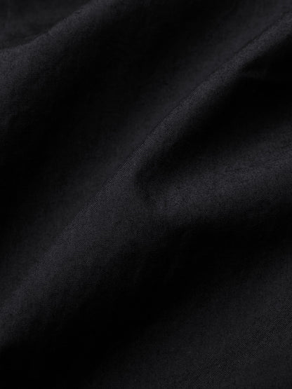 Safari Shorts Black Poplin