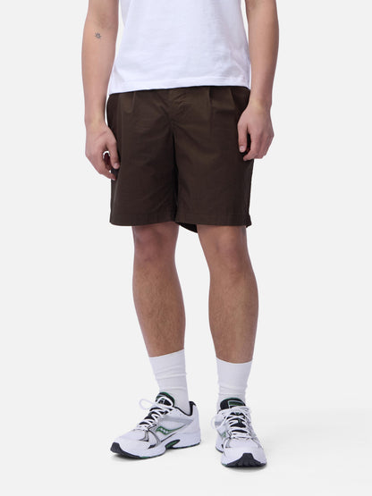 Safari Shorts Brown Poplin
