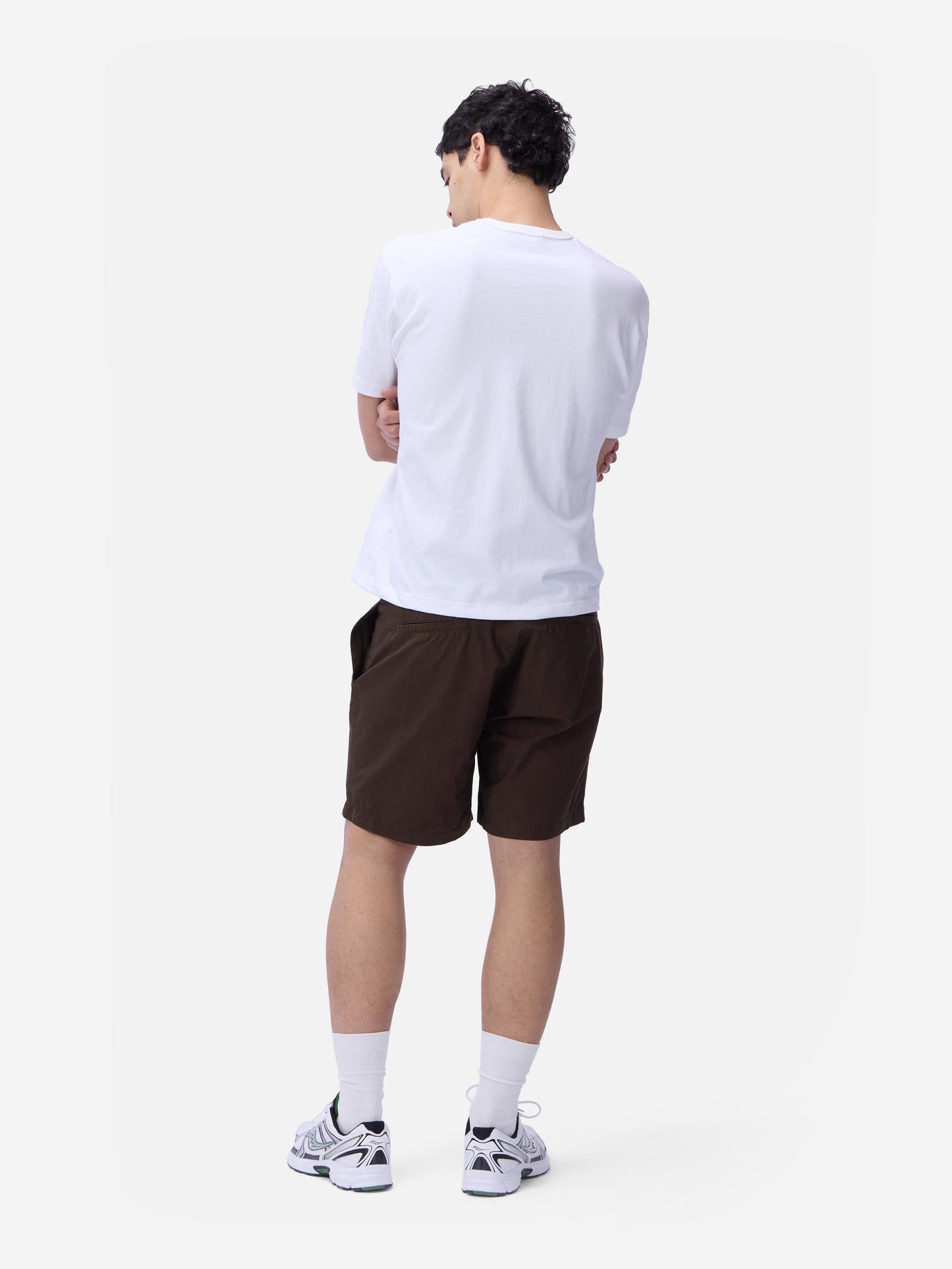 Safari Shorts Brown Poplin