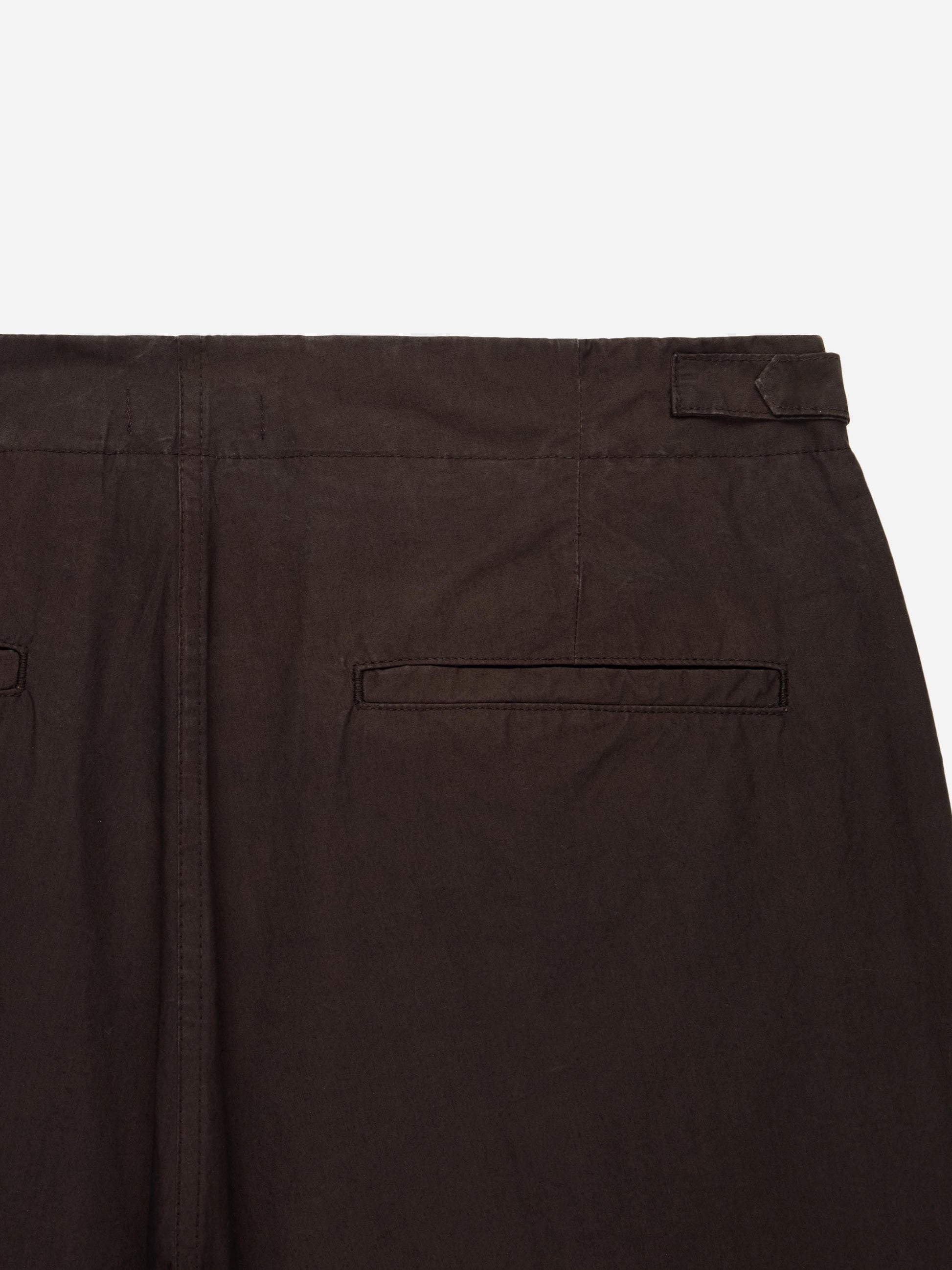 Safari Shorts Brown Poplin