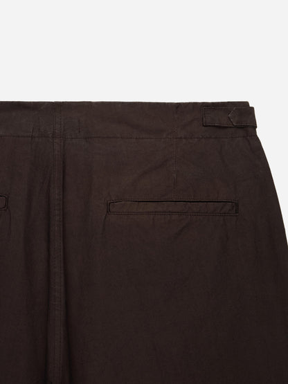 Safari Shorts Brown Poplin