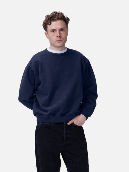 Ultraweight Crewneck Shadow Navy