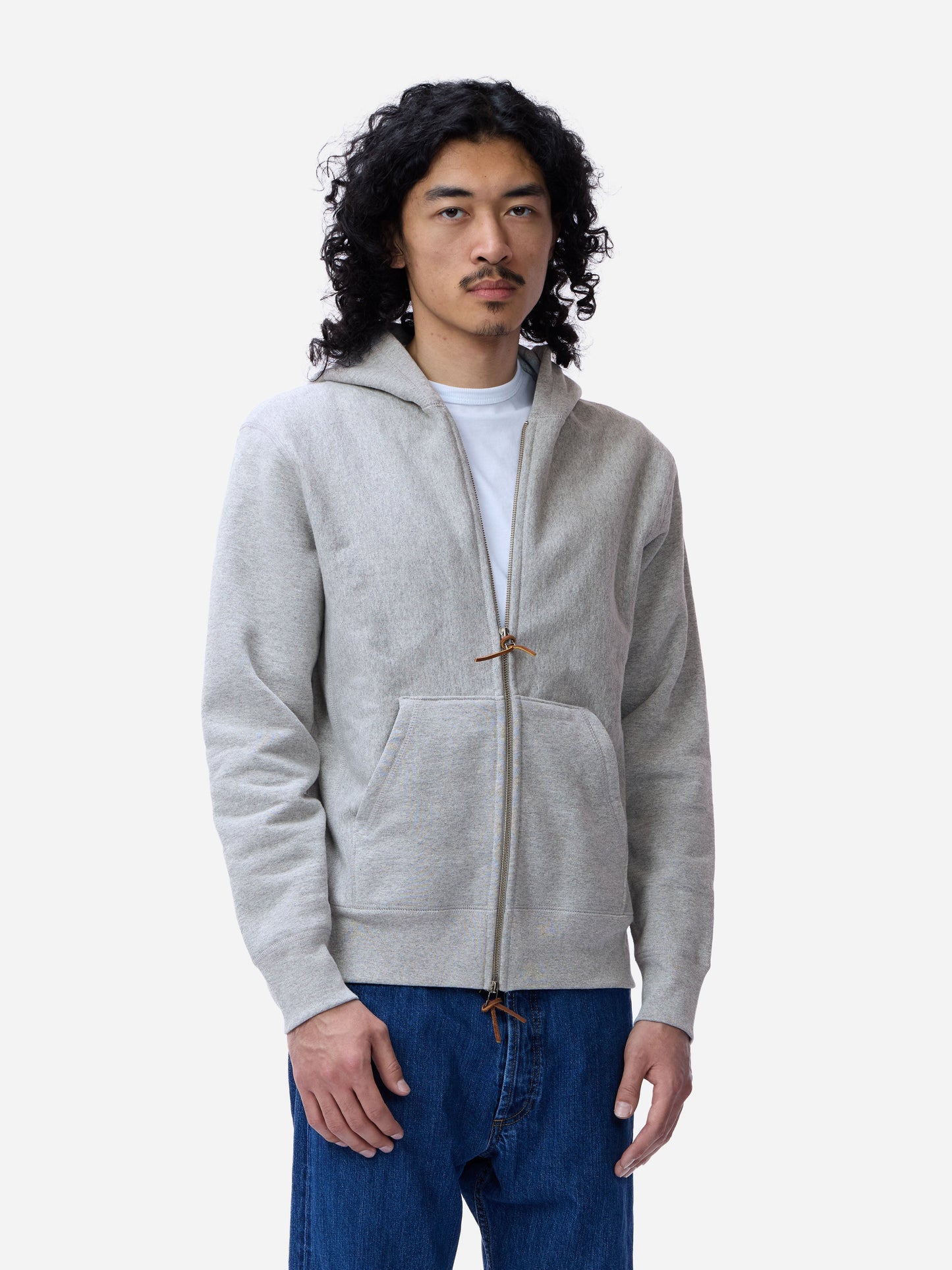 Heavyweight Zip Hoody Grey