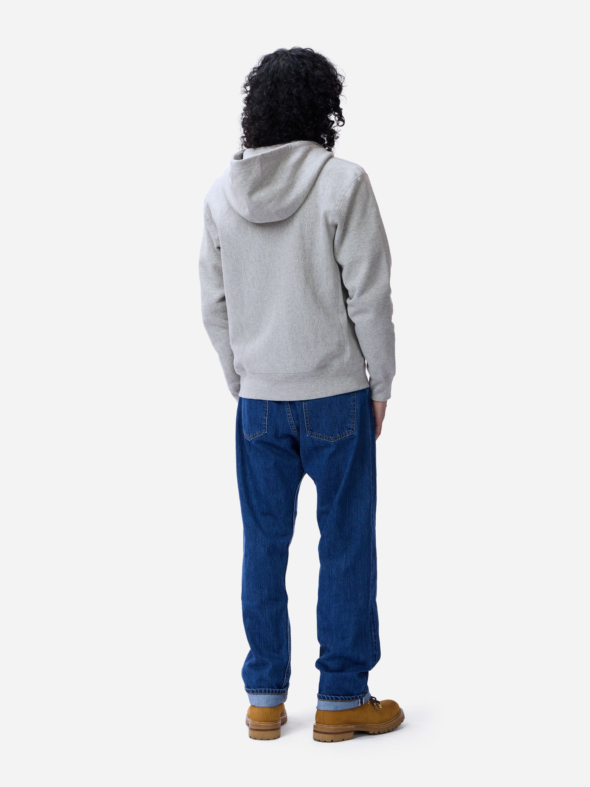 Heavyweight Zip Hoody Grey
