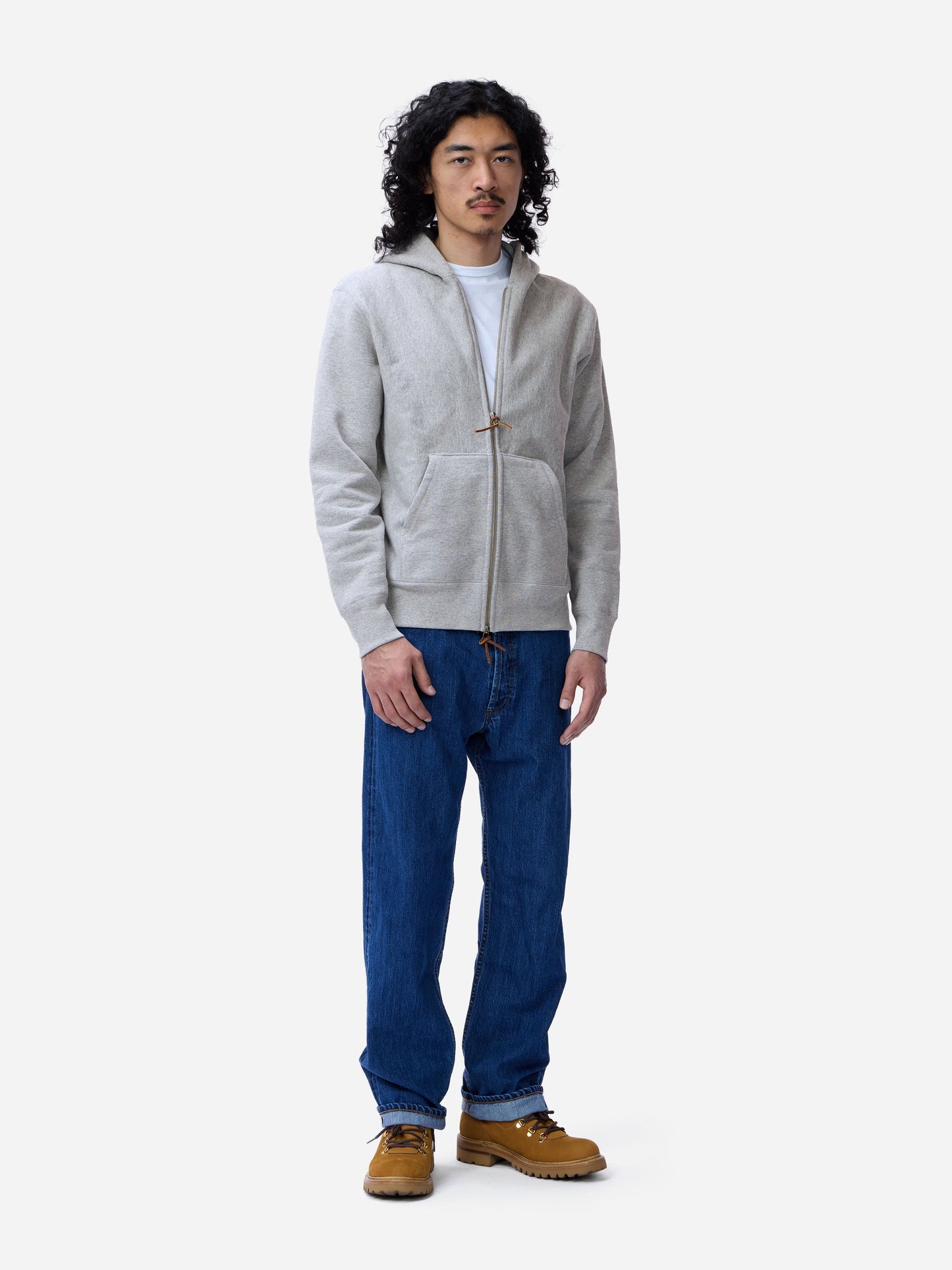 Heavyweight Zip Hoody Grey