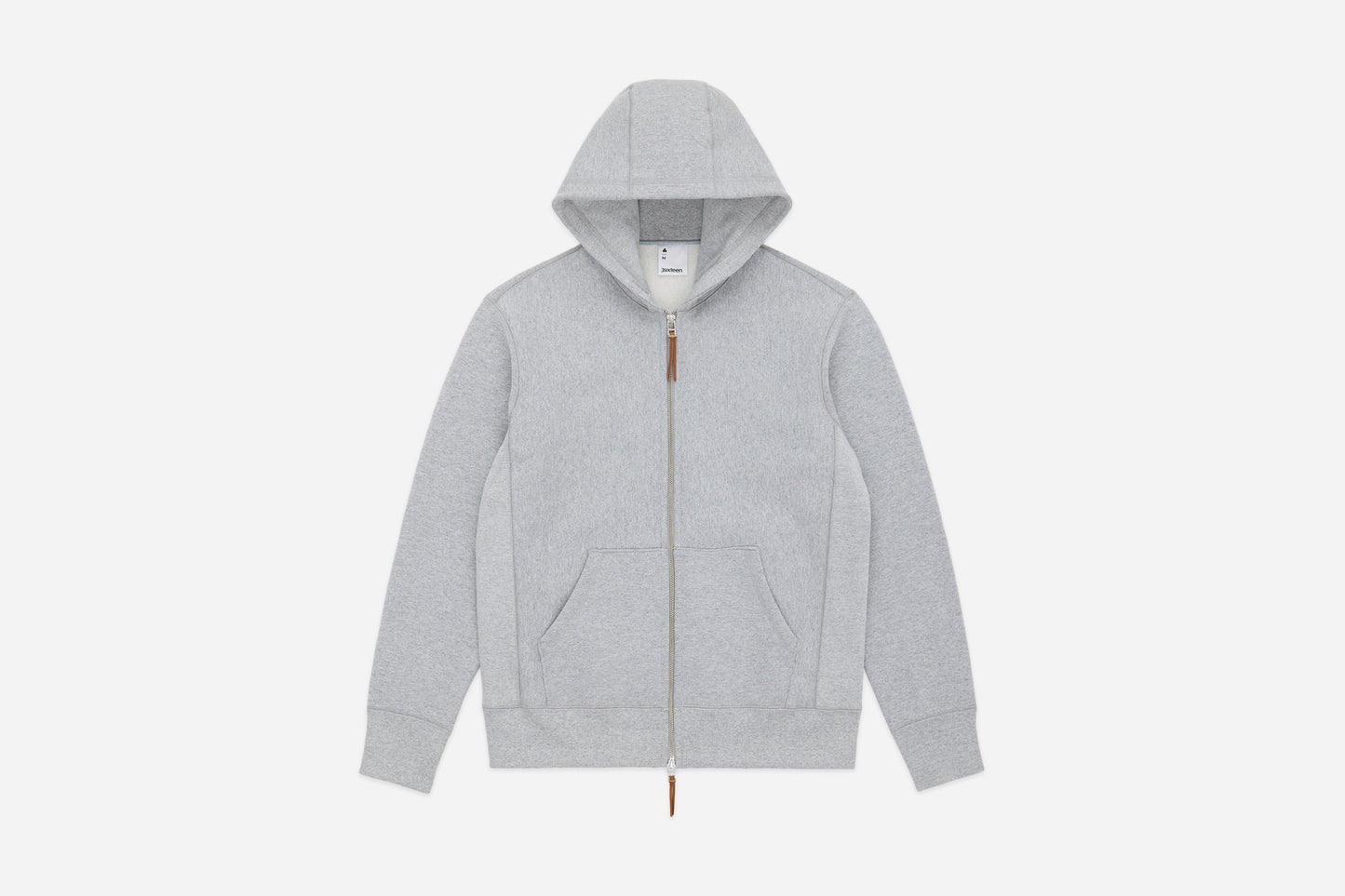 Heavyweight Zip Hoody Grey