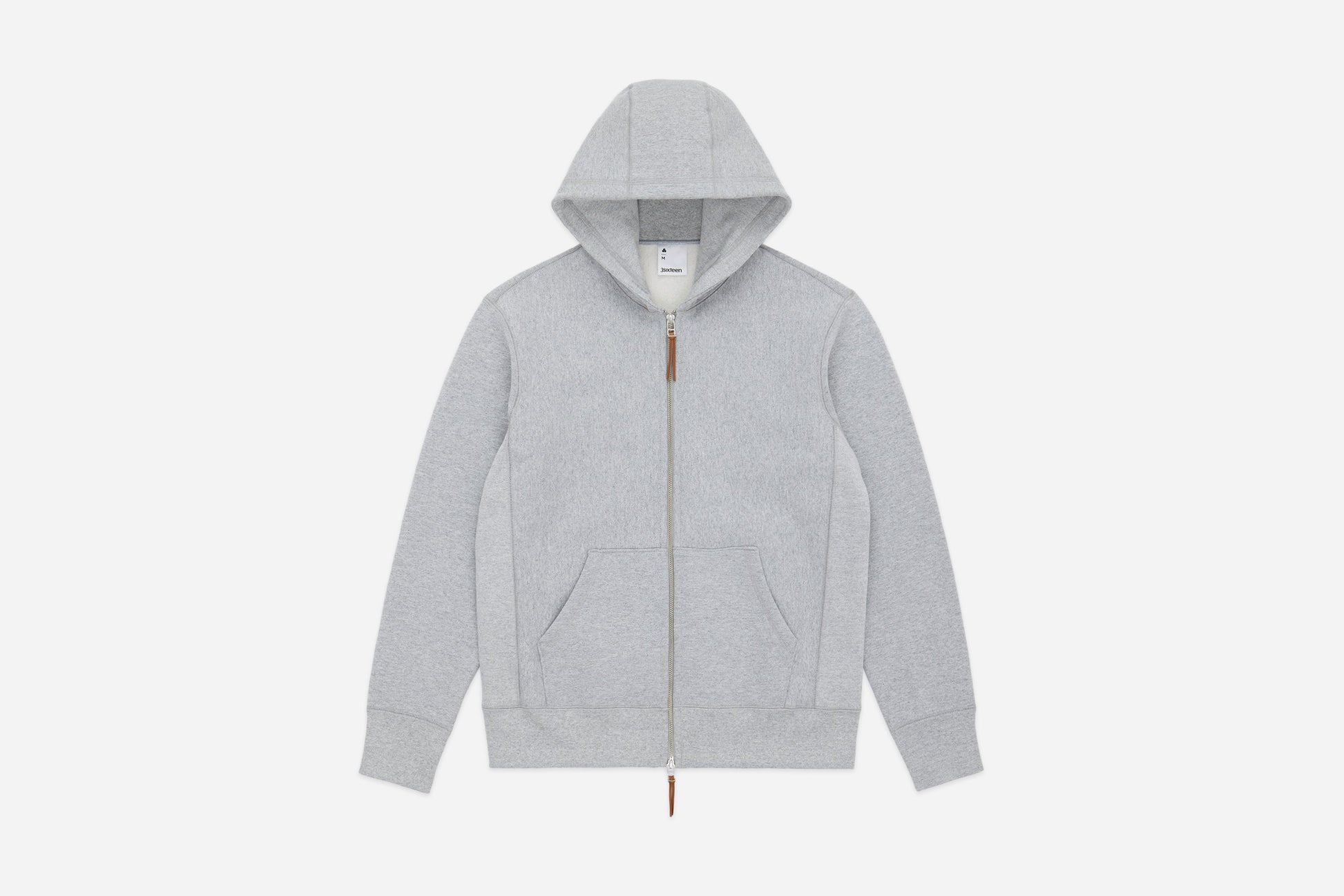Heavyweight Zip Hoody Grey