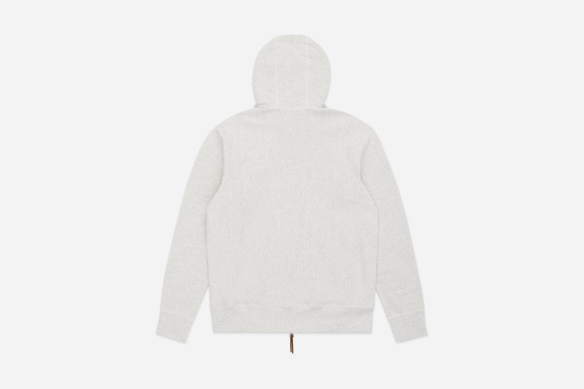 Heavyweight Zip Hoody Oatmeal