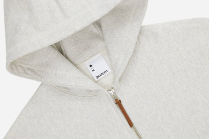 Heavyweight Zip Hoody Oatmeal