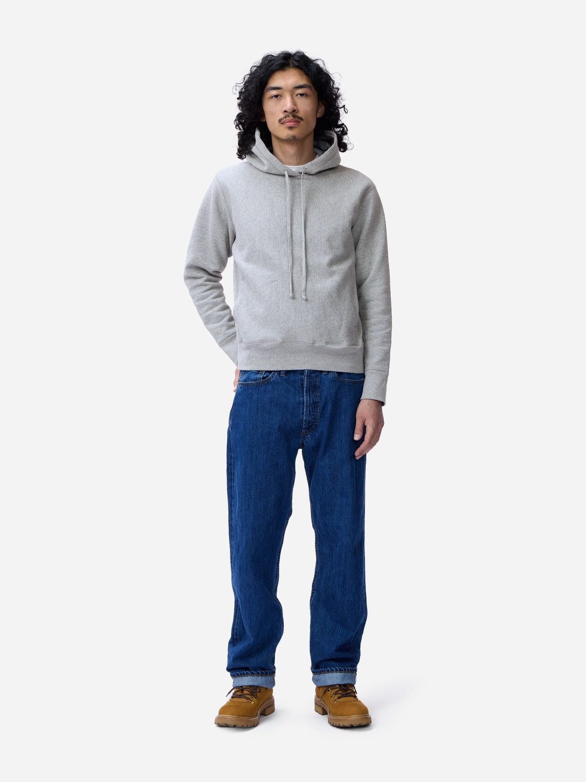 Heavyweight Pullover Hoody Grey