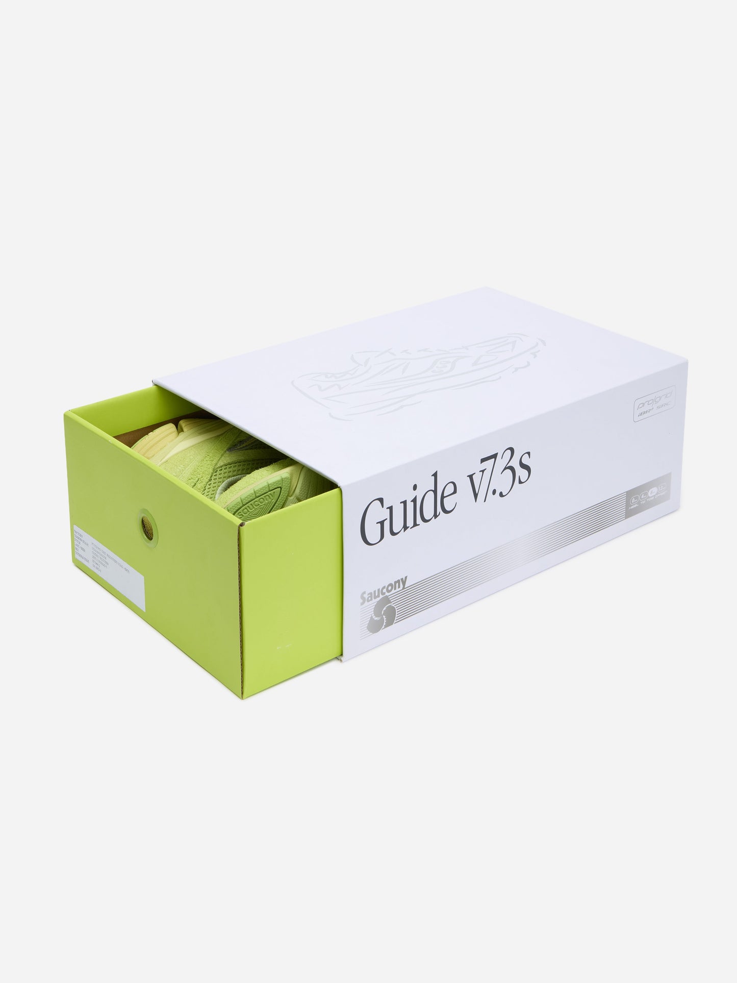 Saucony for 3sixteen Guide v7.3s - Lime