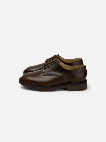 Lug Sole Derby Mocha Waxy Leather