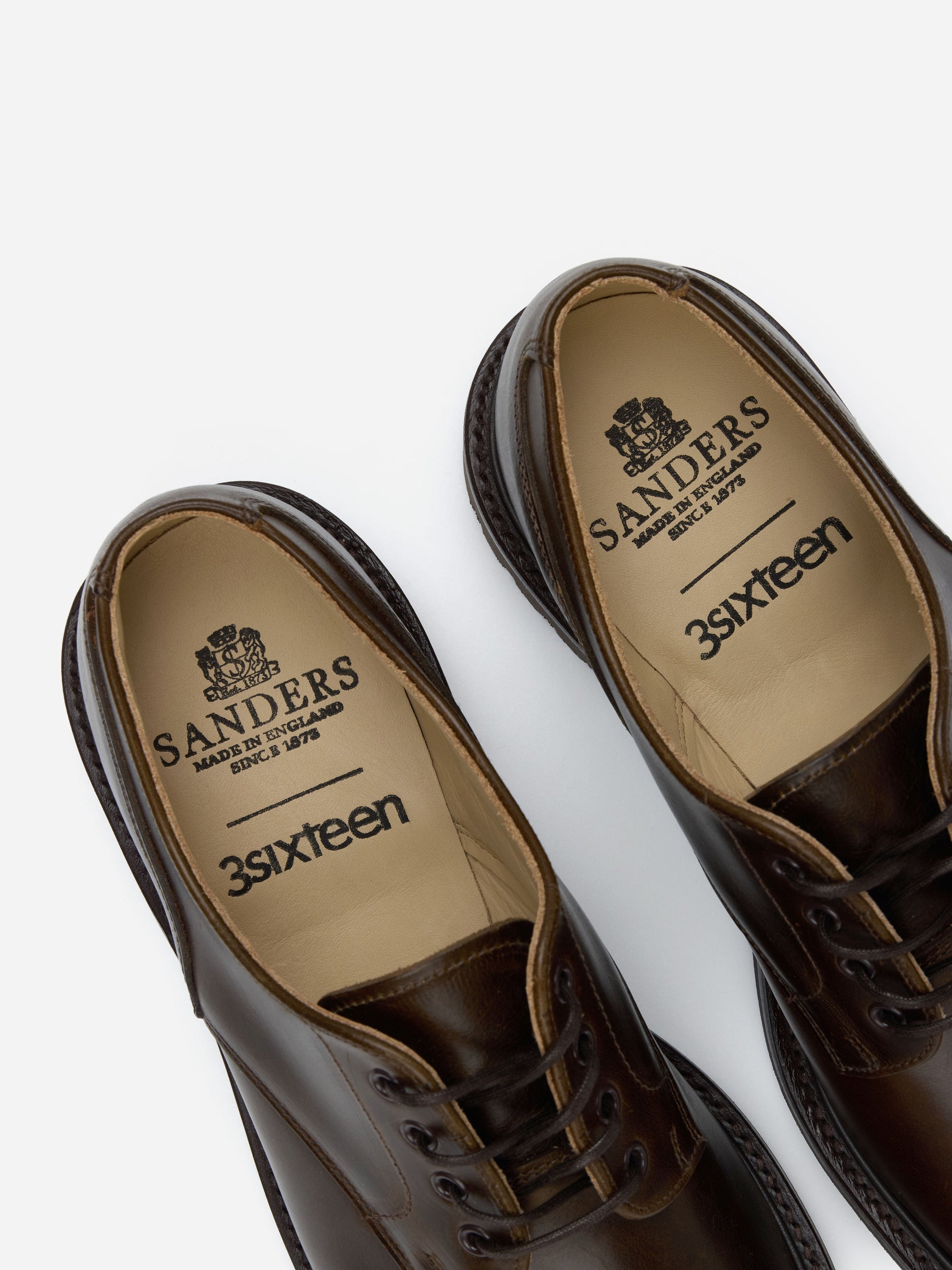 Lug Sole Derby Mocha Waxy Leather