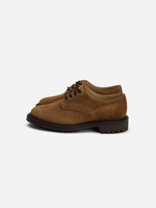 Lug Sole Derby Snuff Waxy Suede