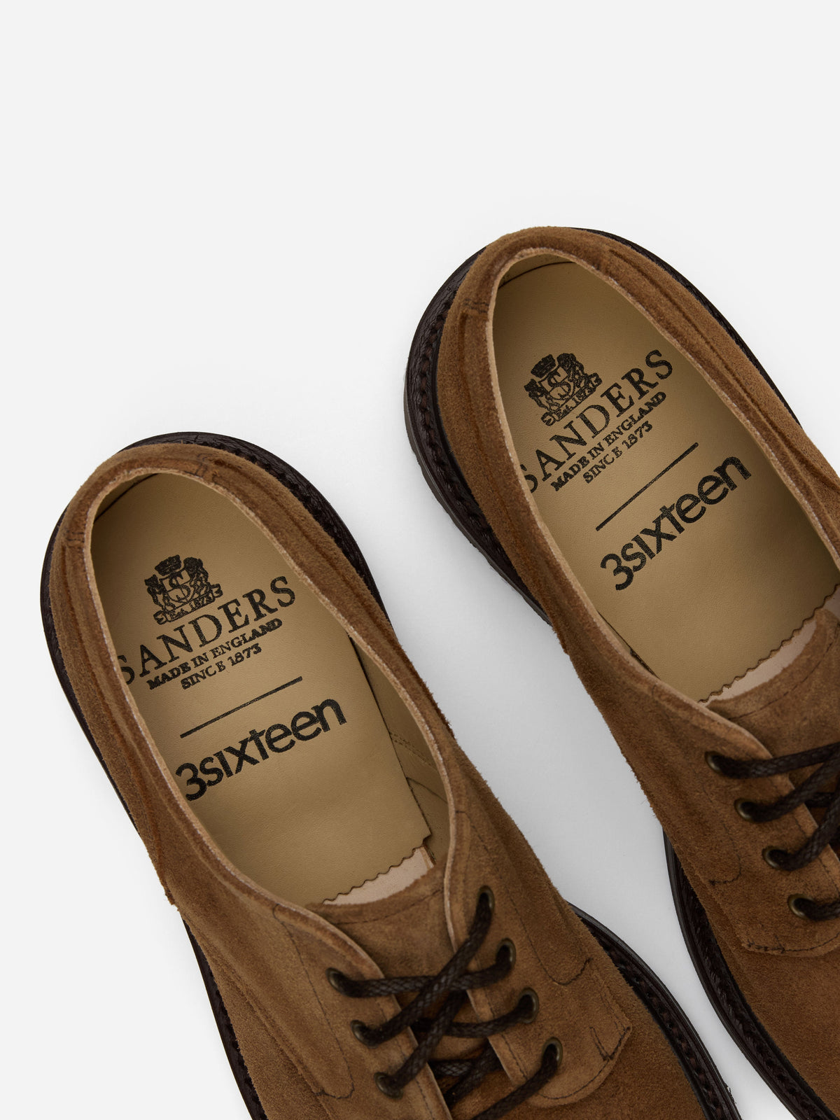 Lug Sole Derby Snuff Waxy Suede