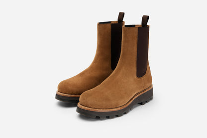 Lug Chelsea Boot Snuff Suede
