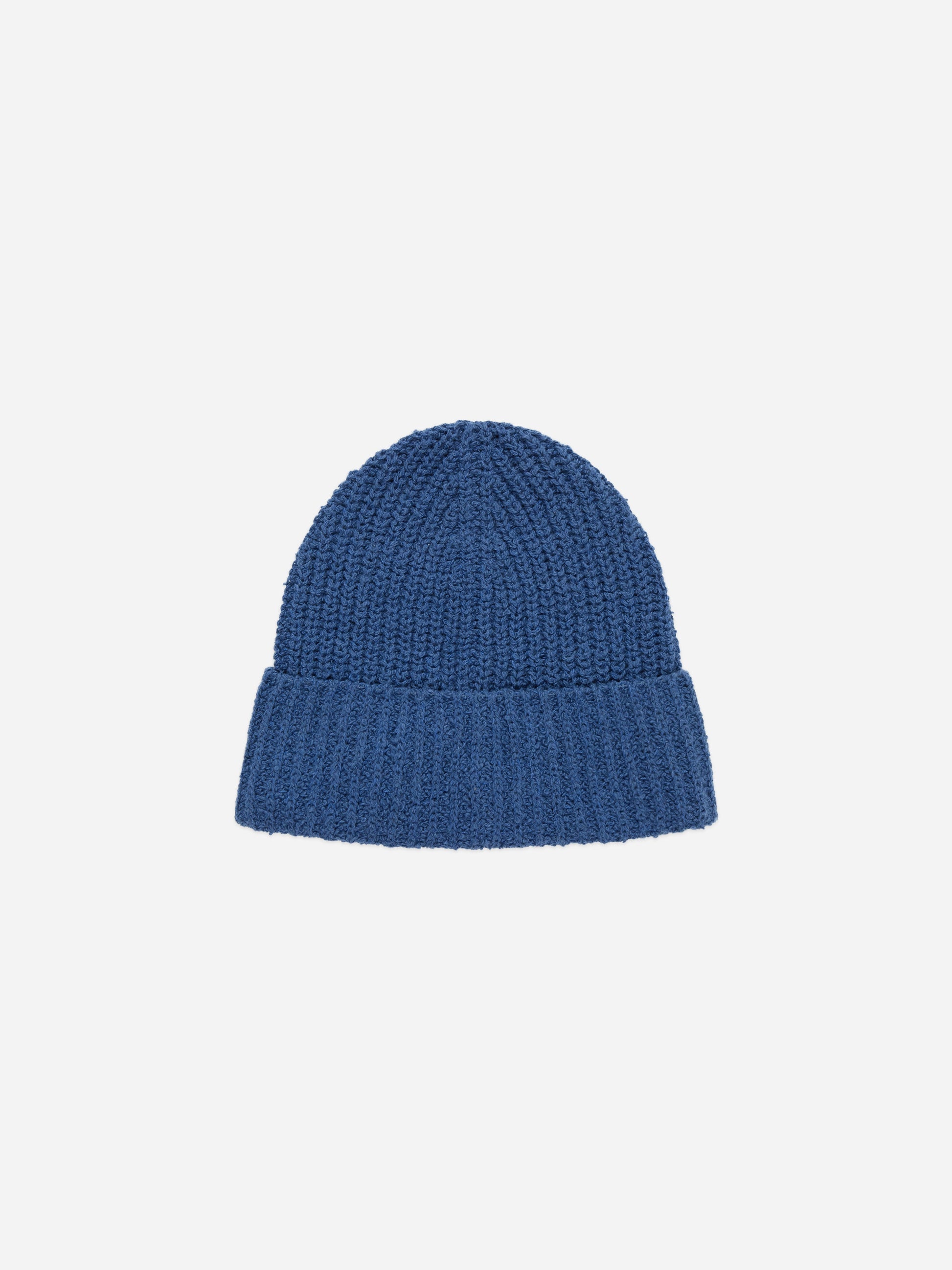Cotton Watch Cap Lapis Boucle