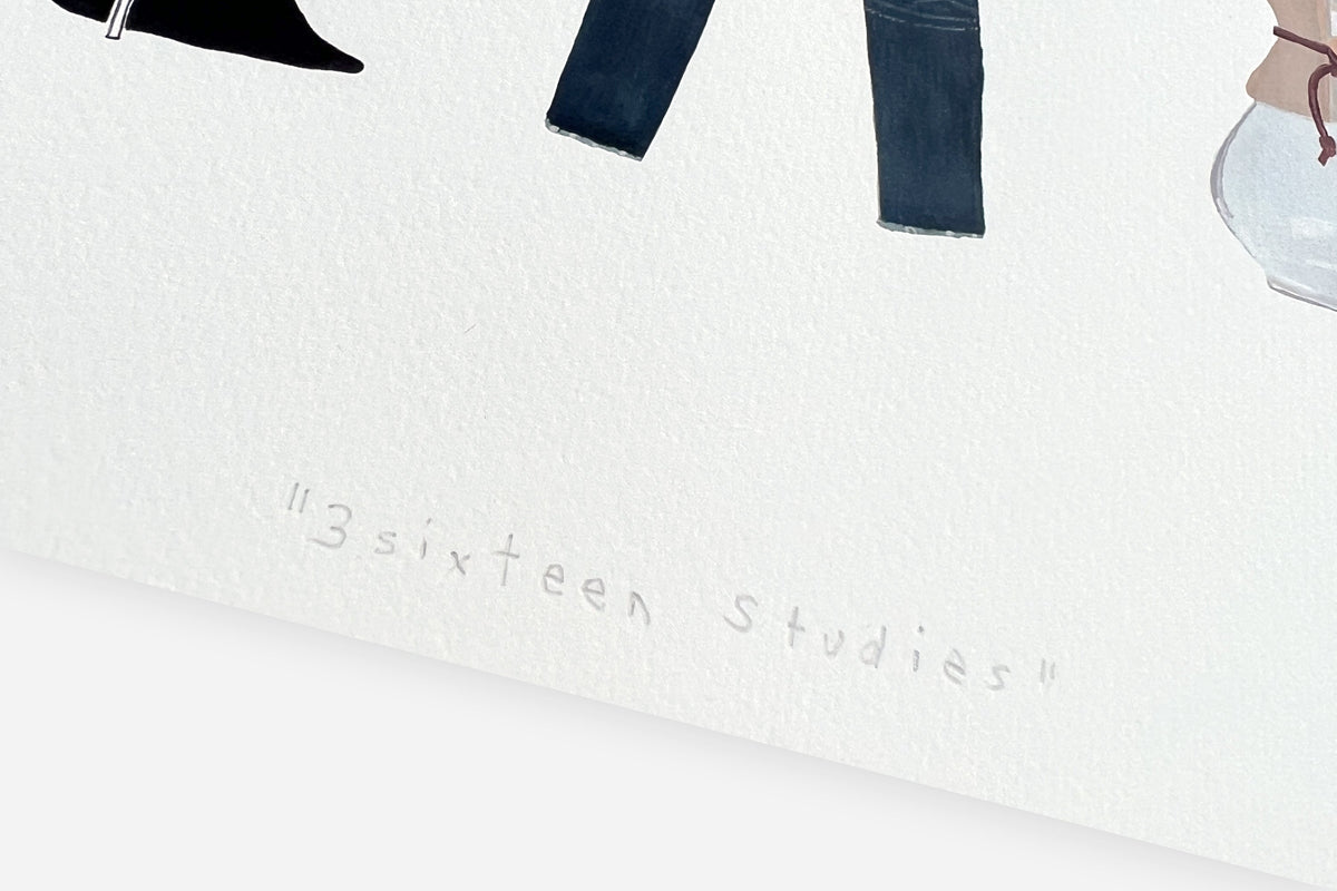 "Artifacts" Print Andrew Watch for 3sixteen