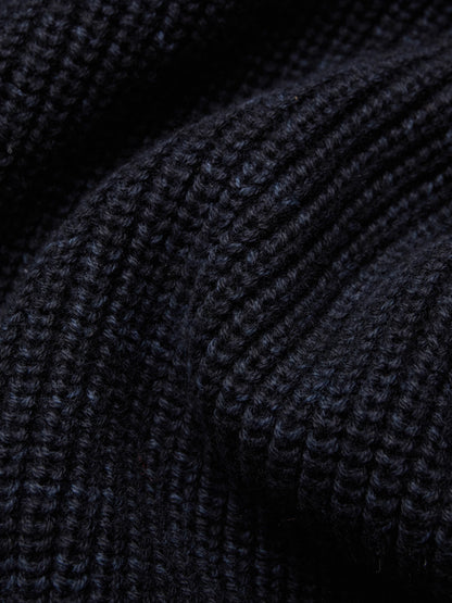 Long Sleeve Knit T-shirt Vintage Black