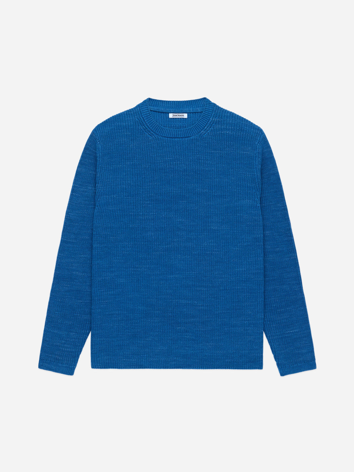 Long Sleeve Knit T-Shirt Vintage Blue