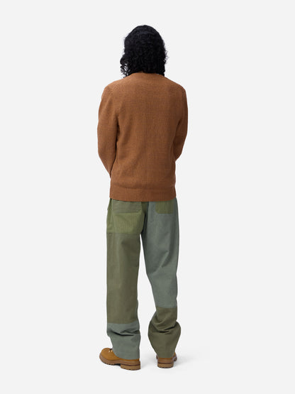 Classic Cardigan Ochre Boucle