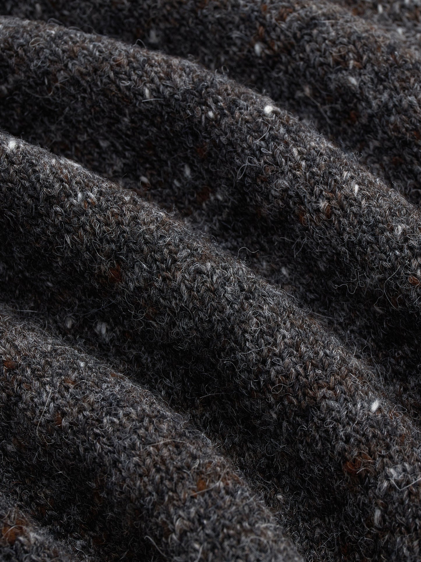 Classic Cardigan Pewter Tweed