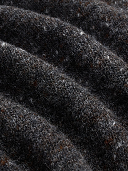 Classic Cardigan Pewter Tweed