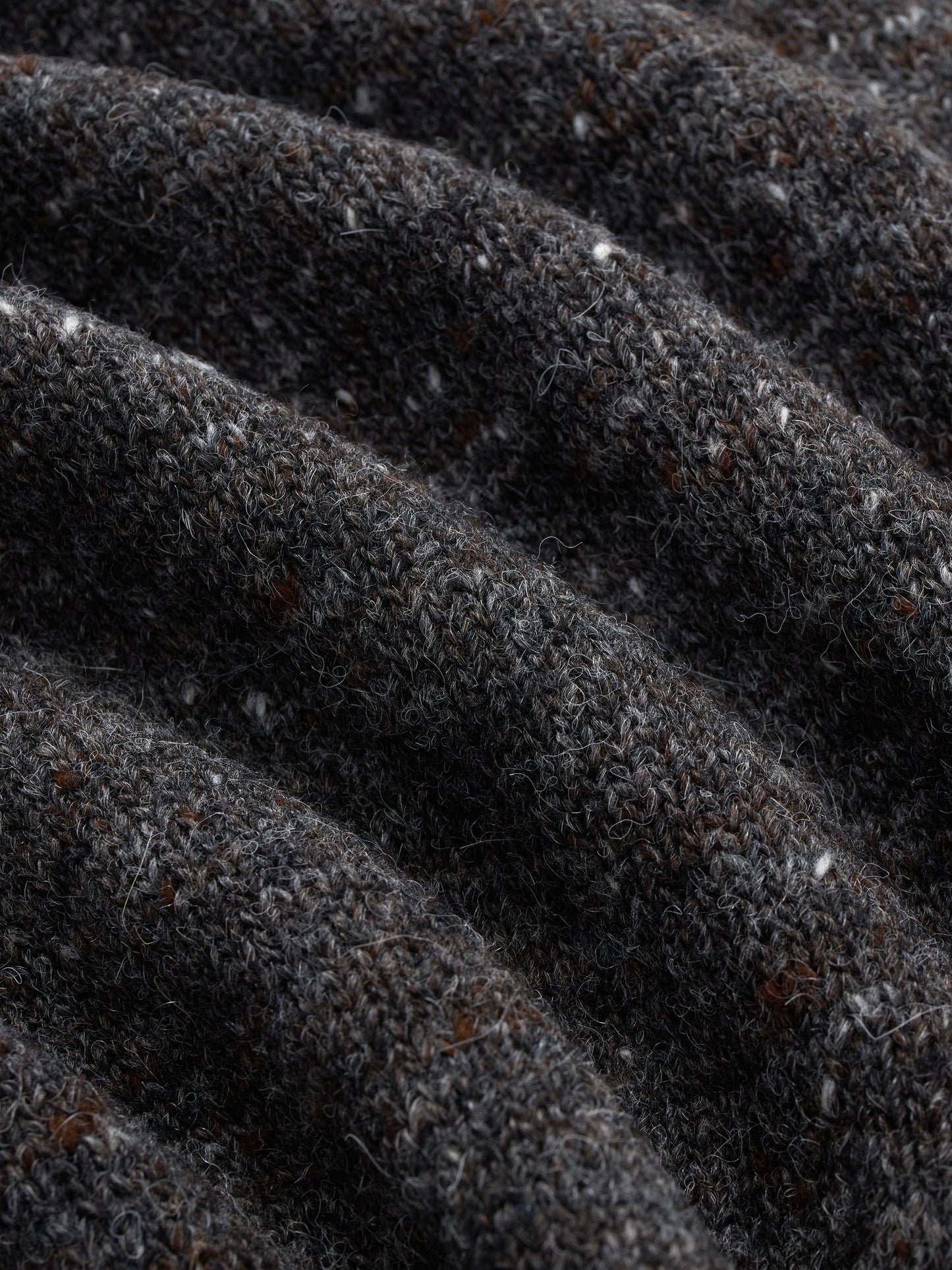 V-Neck Sweater Pewter Tweed