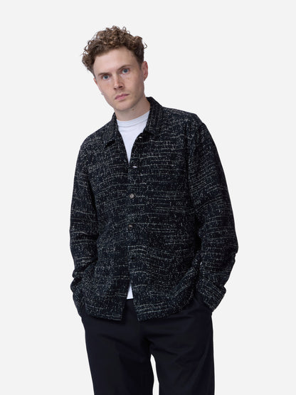 Shop Jacket Navy/White "Kantha"
