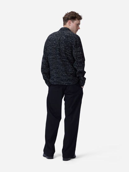 Shop Jacket Navy/White "Kantha"