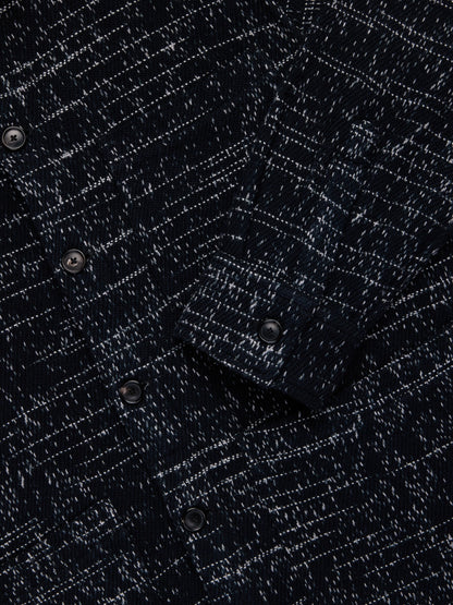 Shop Jacket Navy/White "Kantha"