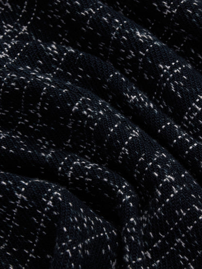 Shop Jacket Navy/White "Kantha"